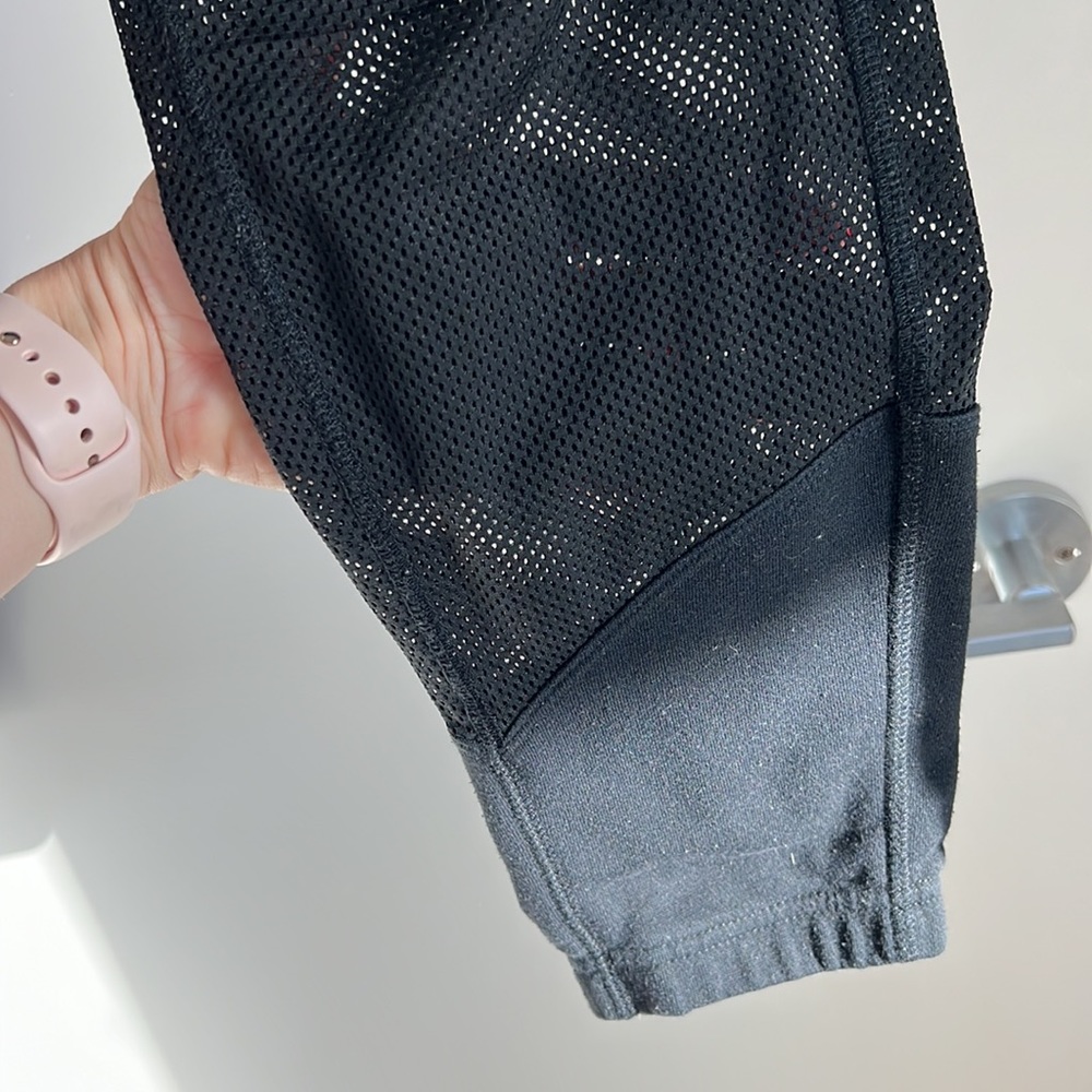 Black Abercrombie mesh Jogger Sweatpants - Picture 12 of 12